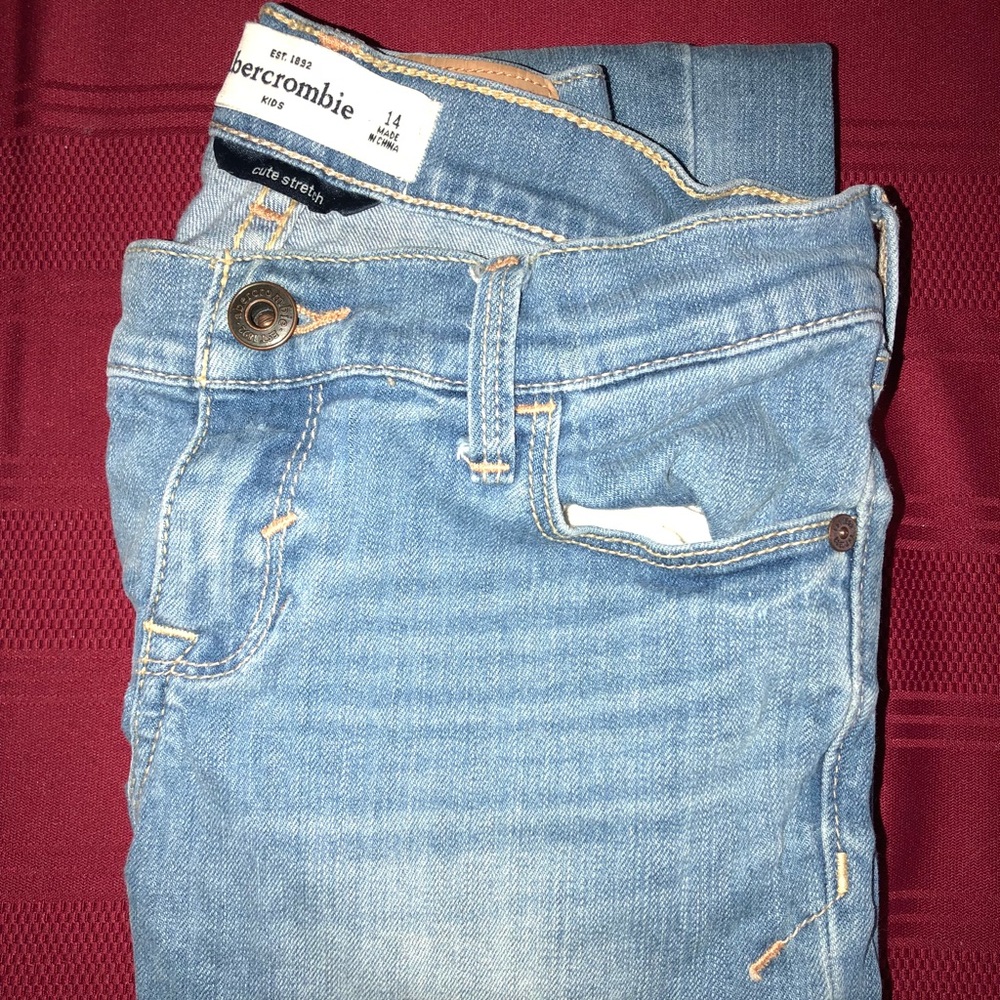 Abercrombie Kids Jeans Cute Stretch 14